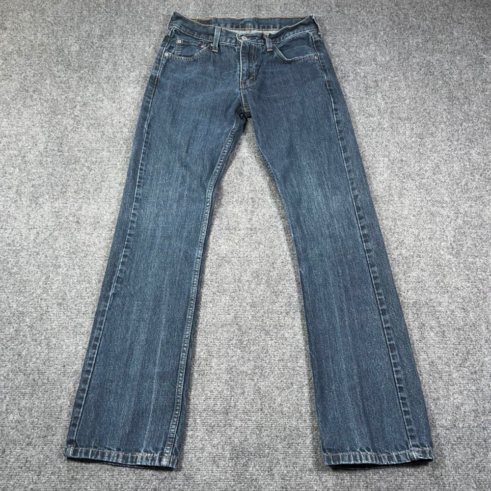 Levi's 527 Slim Bootcut Jeans Men 29x32 Low Rise Denim Blue Cowboy Rodeo Western